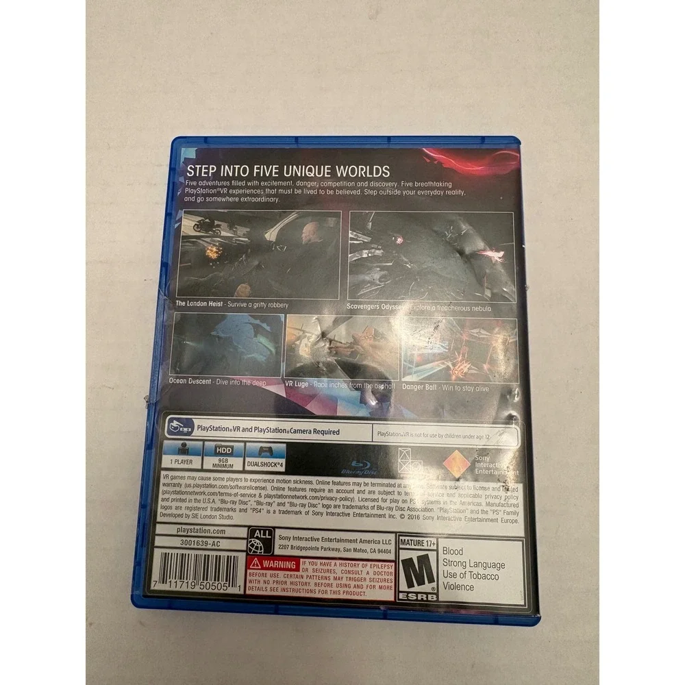 PS4 Game Bundle Mortal Kombat 11 Naruto Storm 4 PSVR Worlds EVE Bravo Team
